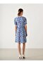V-Neck Floral Dress (S5) - 4