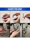 10PCS Pin with Ring Heavy Duty Safety Fixing Locking Pins for Farm Tractors Trailers Trucks Mower... - 3