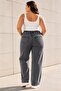 Plus Size High Waist Loose Pants with Elastic Waistband - 6