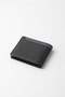 Genuine Leather Double Color Detailed Horizontal Men's Wallet - 27553 - Black/Parliament - 6