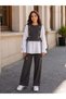 Stylish and Comfortable Girls' Two-Piece Set Made of Modal Linen Fabric - 4