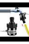 Universal Faucet Connector Stainless Steel Garden Hose Adapter Leak-Proof Pipe Fittings Suitable ... - 8