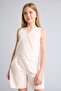 Striped V-Neck Light Pink 2-Piece Set Girls H9840A826Sm - 3