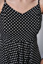 Strappy Polka Dot Mini Dress - 8