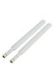 WHITE 2pcs 4G Antenna 10dBi SMA Male 700-2700MHz for LTE Router External Wifi Aerial for B593 E5... - 3