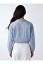 Nevavm Striped Gathered Women's Shirt with a Difference - 3