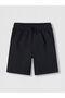 Two Mt Shop Quality Lcw Kids Black Interlock Plain Standard & Regular Boys' Shorts - 2