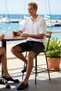 Men's Plus Size Shorts Regular Fit Striped Knitted Fabric Normal Waist Tube Leg Straight Cut Comfortable - 2