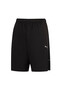 Men Active Polyester 8" Shorts - Black