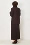 Pul Detailled Skirt Suit 30554 - 4