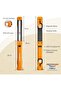 1000LM LED Work Light, Rechargeable, Dual Magnetic Bases & Hooks, 4 Modes, Pack of 2 - 2