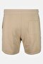 Men Solid Basic Shorts, Taupe - 4