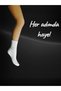 3-Piece Set of Black, White, and Beige Colored Seamless 100% Bamboo Women's Socks for Diabetics, Non-Squeezing Elastic - 4