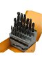 25 Pcs HSS Twist Drill Bits Set, 75082, Durable High Speed Steel Construction, Precision Cutting Design, Organized Storage Case, Suitable for Metal Wood and General Drilling Use - 7