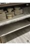 Shelf Depth 40 cm X 5 Mt Luxury Satin Quilted Shelf Cover with Free Installation - Drawer Cover - Wardrobe Cover - White & Cream