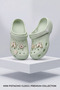 Fairy Tale Series - Water Green Figured Girls' Slippers and Sandals: Sparkling Butterfly and Heart Detail - 3