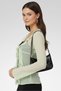 Women Tie Neck Long Sleeve Blouse, Mint Green - 3
