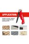 Folding Drywall/Sheetrock Saw, Jab/Hand Saw with Soft Grip Handle, for Wallboard, Plywood and PVC - 8
