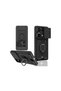 Xiaomi Redmi Note 13 Pro 4g Case Zuma Silicone with Ring and Business Card Holder - Black