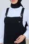 Soft Touch Tesettür Pocketed Gilet Shirt Double Set - 5