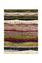 Sdt Abstract Landscape Patterned Green and Maroon Earth Toned Scandinavian Woven Base Decorative Carpet Sdt1367 - 3