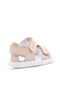 Nova Girl's Genuine Leather Beige Sandals - 3