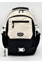 Unisex Satin Water-Resistant Fabric Multi-Compartment Middle School High School School Backpack and Travel Bag