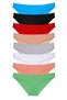 Glb-Stl41414 8-Piece Super Eco Set Lycra Women's Slip Panties Set 1