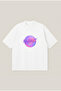 Manifest Pink Oversize Boxy Cut Unisex 100% Cotton Printed Tshirt |   Streetwear