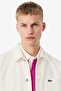 Men's Oversized Fit Cream Shirt Loose Fit Men's Denim Shirt Cream