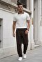 Mirny Men's White Slim Ribbed Knit Polo T-Shirt - 8