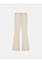 71916 Lace-Up Cotton Trousers-Stone - 6