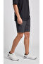 Smoked Parachute Fabric (Woven) Shorts with Back Pockets and Zipper Bermuda - 6