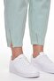 Women's Mint Summer Slim Trousers with Belt and Accessory Detail on the Leg - 3