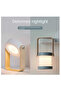 Smart Home LED Table Light Retractable Folding Bedside Reading Wooden Handle Portable Foldable Night White ABS USB outdoor and indoor Smart Home LED Table Light Retractable Folding Bedside Reading - 3