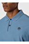 Regular Fit Uv Protection Short Sleeve Polo Collar Men's T-Shirt - 6