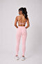 Comfy Model High Waist Gathering Seamless Leggings with Gathered Back - 3