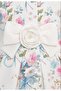 Ecru Girls Bloom Print Dress & Headband 3-7 Age 36195Pr - 3