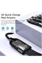 CA110 4 in 1 Charging Data Cable | Type-C to 2 TC + 2 IP Mobile Phone Charging Cable - 4