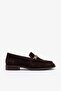 Monroe Brown Suede Leather Women's Loafer