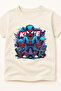 Cartoon Character Printed Cotton Kids Tshirt - 2