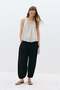Gray Vola Gathered Floral Blouse - 8