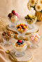 6-Piece Glass Ice Cream Bowl 180 ml – Glass Serving Bowl with Stand, for Breakfast, Turkish Delight, Snacks - 3