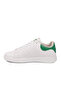 White-Green Lightweight Men's Sports Shoes 26116 Costa m - 4