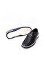Brunetti Black 100% Genuine Leather Loafer Men's Shoes - 3