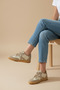 Women's Daily Comfortable Sole Genuine Leather Sports Shoes - 6