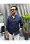 Men's Natural Fresh Raw Linen Shirt - 2