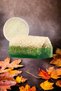 Set of 2 Natural Pumpkin Fiber Aloe Vera Soap Exfoliating Care Firming Acne Cleansing Fiber Facial Pad - 5