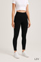 Ribbed High Waist Tummy Control Leggings – Women's Sports & Daily Wear - 3