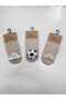 3-Pack of Non-Slip Baby Socks with Accessories